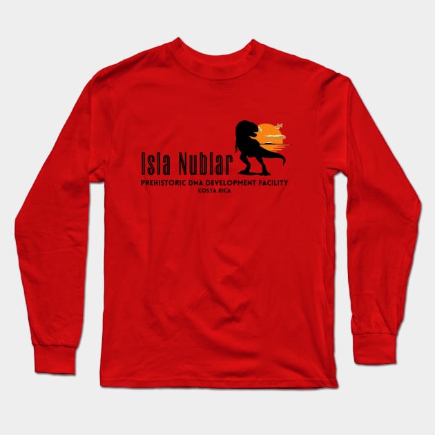 Isla Nublar Long Sleeve T-Shirt by Yas R